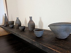 下呂温泉　地酒　陶芸家　ぐい呑　酒器　天領　蓬莱　久寿玉　十四代