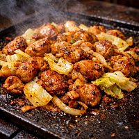 下呂温泉　名物鶏ちゃん　ケイチャン　鶏ちゃん