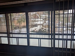 庭　水の音　下呂温泉　温泉旅行　温泉旅行　陶芸　旅行
