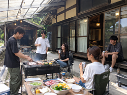 BBQも楽しめます。（事前予約）
