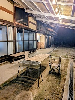 お部屋前でのBBQ（最大6名まで）